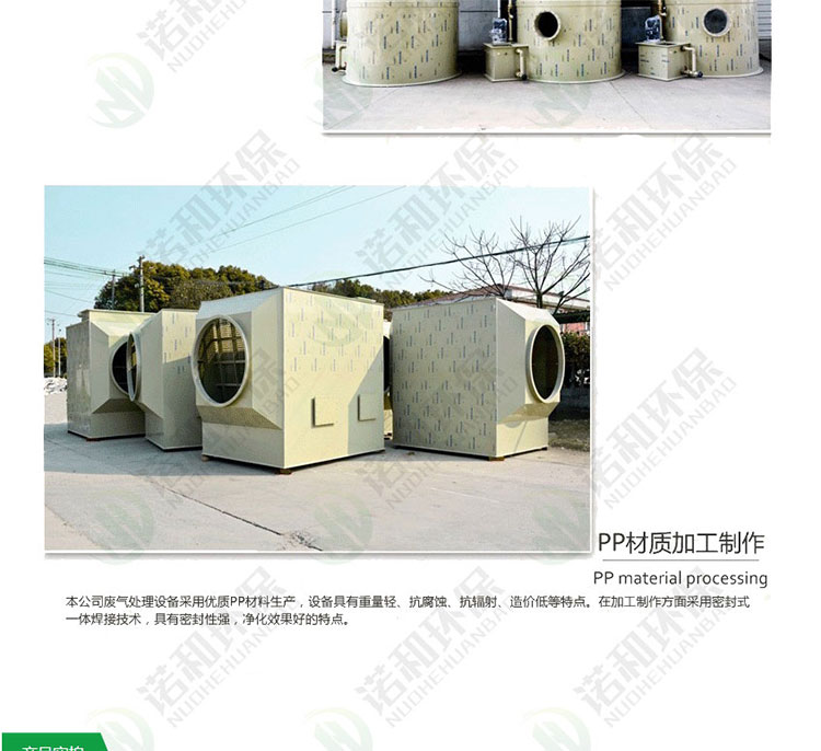 PP環(huán)保廢氣洗滌處理塔