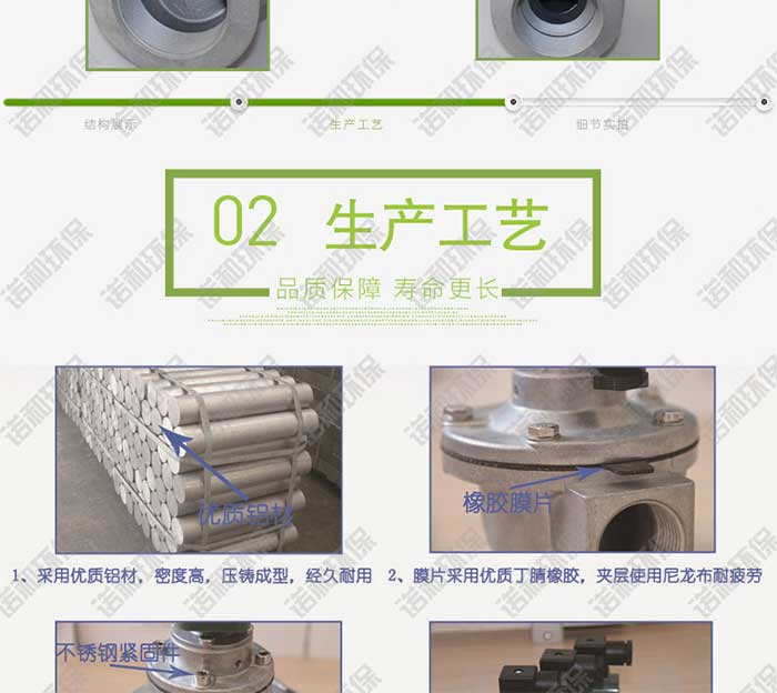 高原直通式電磁脈沖閥